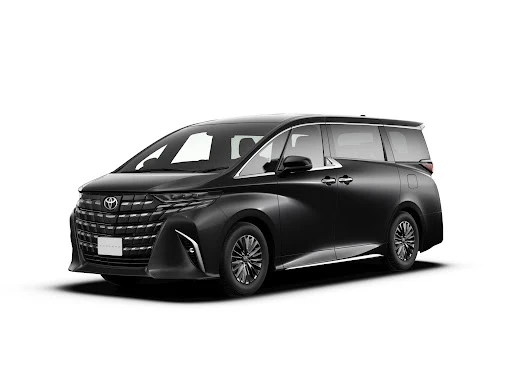 Toyota Alphard New hitam 7 seater rental mobil Surabaya include driver dan BBM