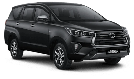 Toyota Innova Reborn hitam 7 seater rental mobil Surabaya include driver dan BBM